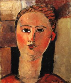 Amedeo Modigliani Red Haired Girl oil painting picture